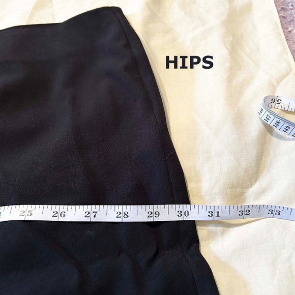 NEW PHOTOS! GAUCHOS, WIDE LEG, BLACK, SZ 24, BACK HIDDEN ZIP, PLEAT FRONT & BACK - Picture 7 of 15